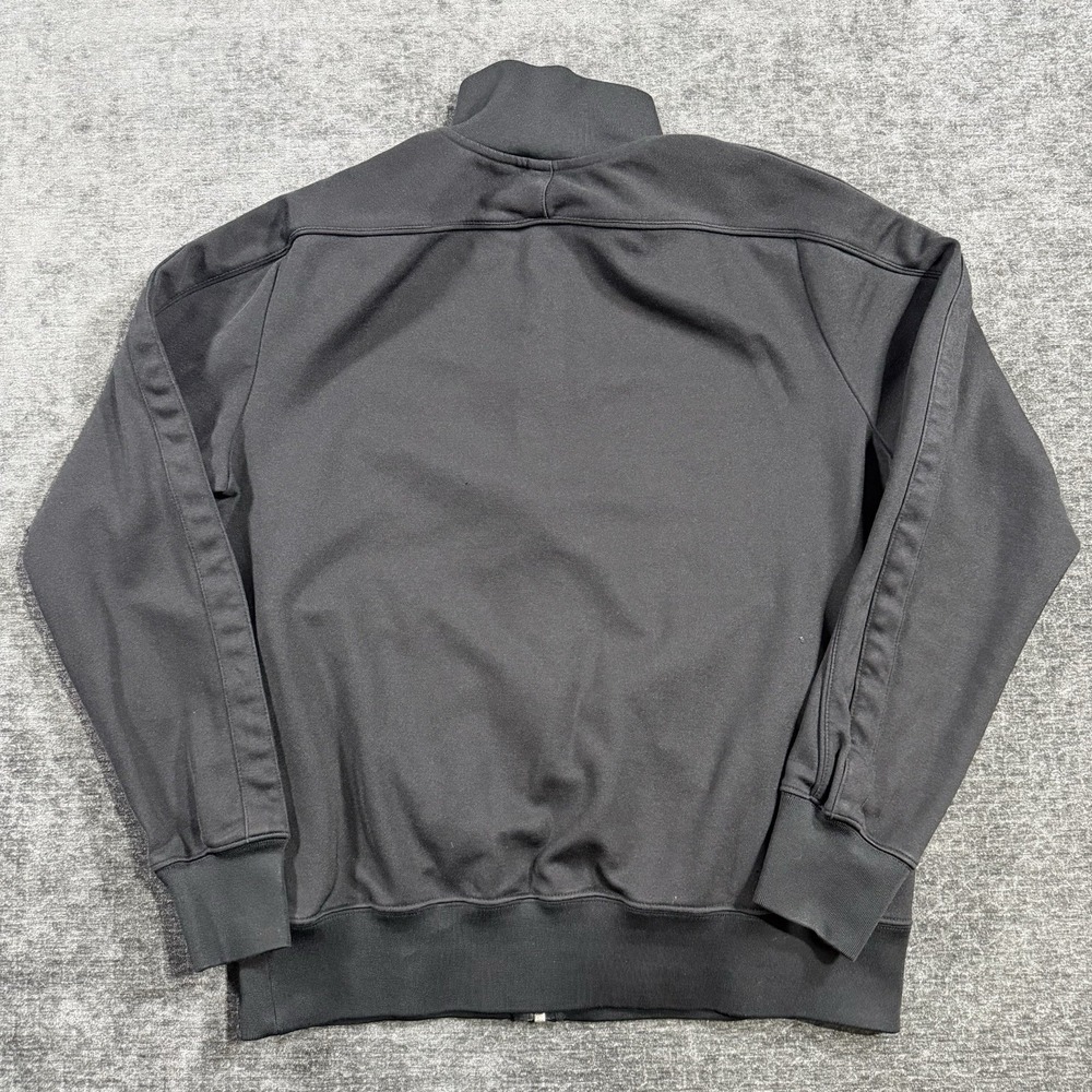 Nike Sportswear Track Jacket Men’s Size Large Black Full Zip Long Sleeve Swoosh - Picture 2 of 14